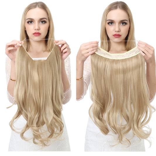 Perruque Extensions de cheveux longs bouclés pour femmes, - Ivory Deals Market