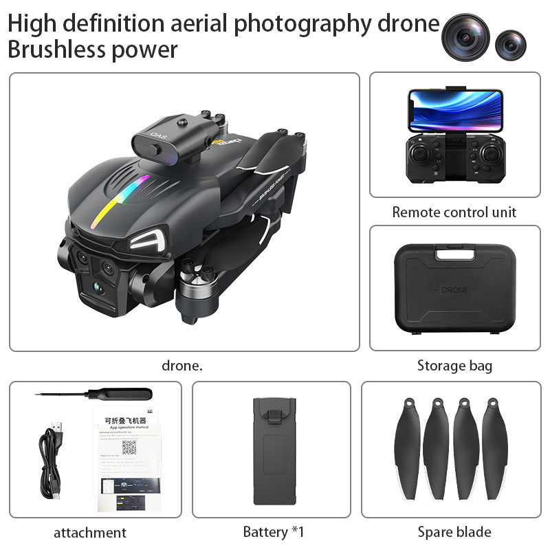 C15 Trois caméras Drone 4K HD pour la photographie aérienne.