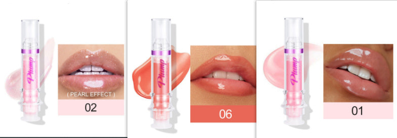 Nouveau tube lèvre riche lèvre couleur légèrement épicée lèvre miel lèvre verre miroir visage lèvre miroir rouge à lèvres liquide