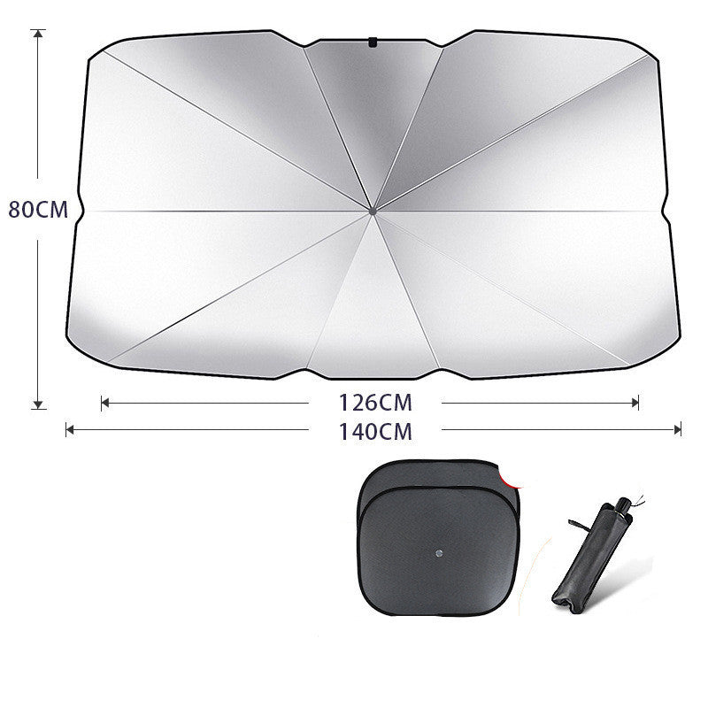 Parasol de protection UV pour pare-brise de voiture pliable, isolant thermique, couverture de fenêtre avant automatique, accessoire d'été pour l'intérieur