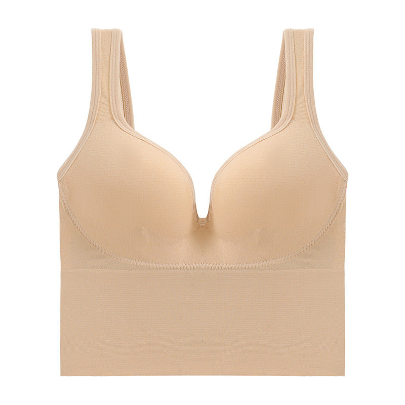 Soutien-gorge de sport avec dos en beauté et bretelles douces.