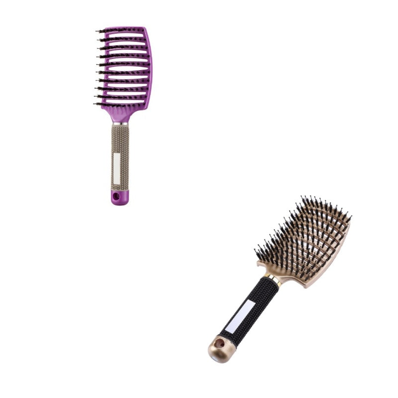 Brosse à cheveux Anti Klit Brushy Haarborstel Femmes Démêlant Brosse à cheveux Poils Nylon Cuir chevelu Massage Teaser Brosse à cheveux Peigne