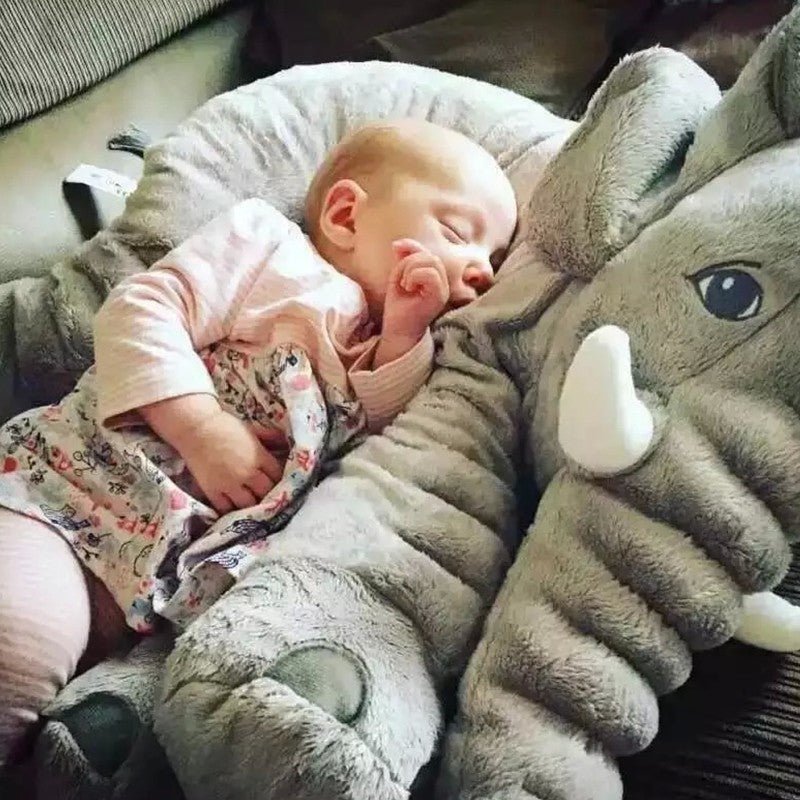 Éléphant Poupée Oreiller Bébé Confort Sommeil Avec - Ivory Deals Market