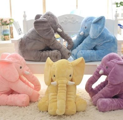 Éléphant Poupée Oreiller Bébé Confort Sommeil Avec - Ivory Deals Market