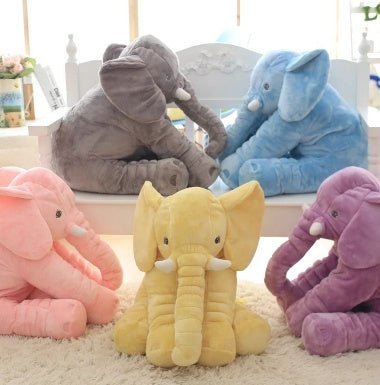 Éléphant Poupée Oreiller Bébé Confort Sommeil Avec - Ivory Deals Market