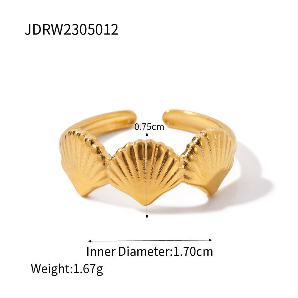 Ensemble Bijoux en forme de fruits de mer - Ivory Deals Market