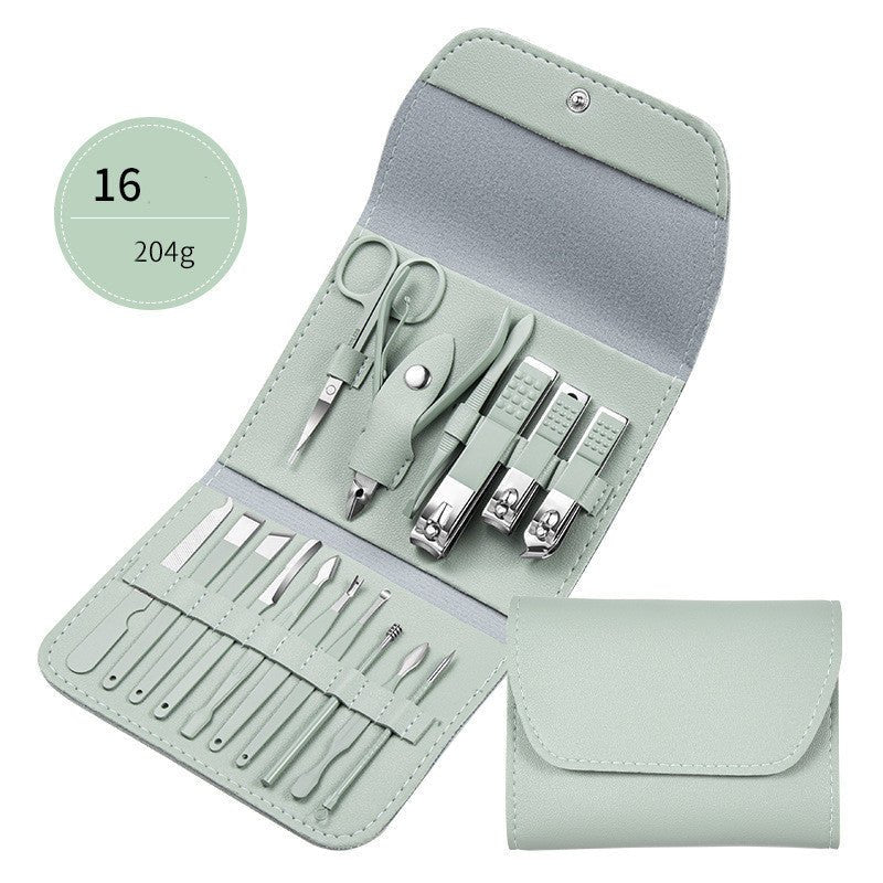 Ensemble de ciseaux professionnels, coupe - ongles, cure - oreilles, pince à peau morte, pince à ongles, couteau de pédicure, coupe - ongles pour les rainures des ongles - Ivory Deals Market