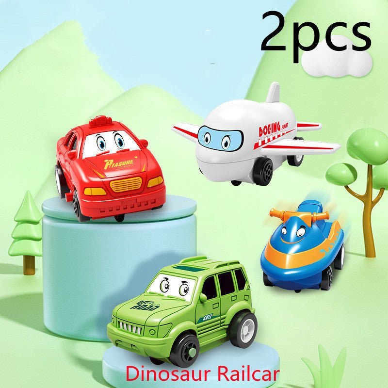 Ensemble de puzzle pour enfants, assemblage DIY d'un speeder électrique de chemin de fer, voiture électrique automatique pour scène de ville sur rail, jouet éducatif de construction. - Ivory Deals Market