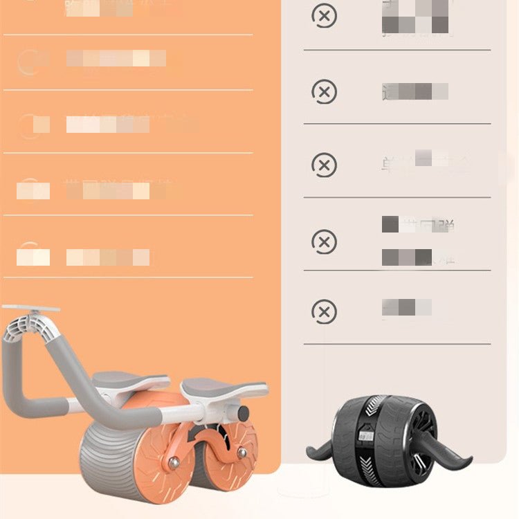 Équipement de Fitness de roue de ventre à rebond automatique pour débutant - Ivory Deals Market