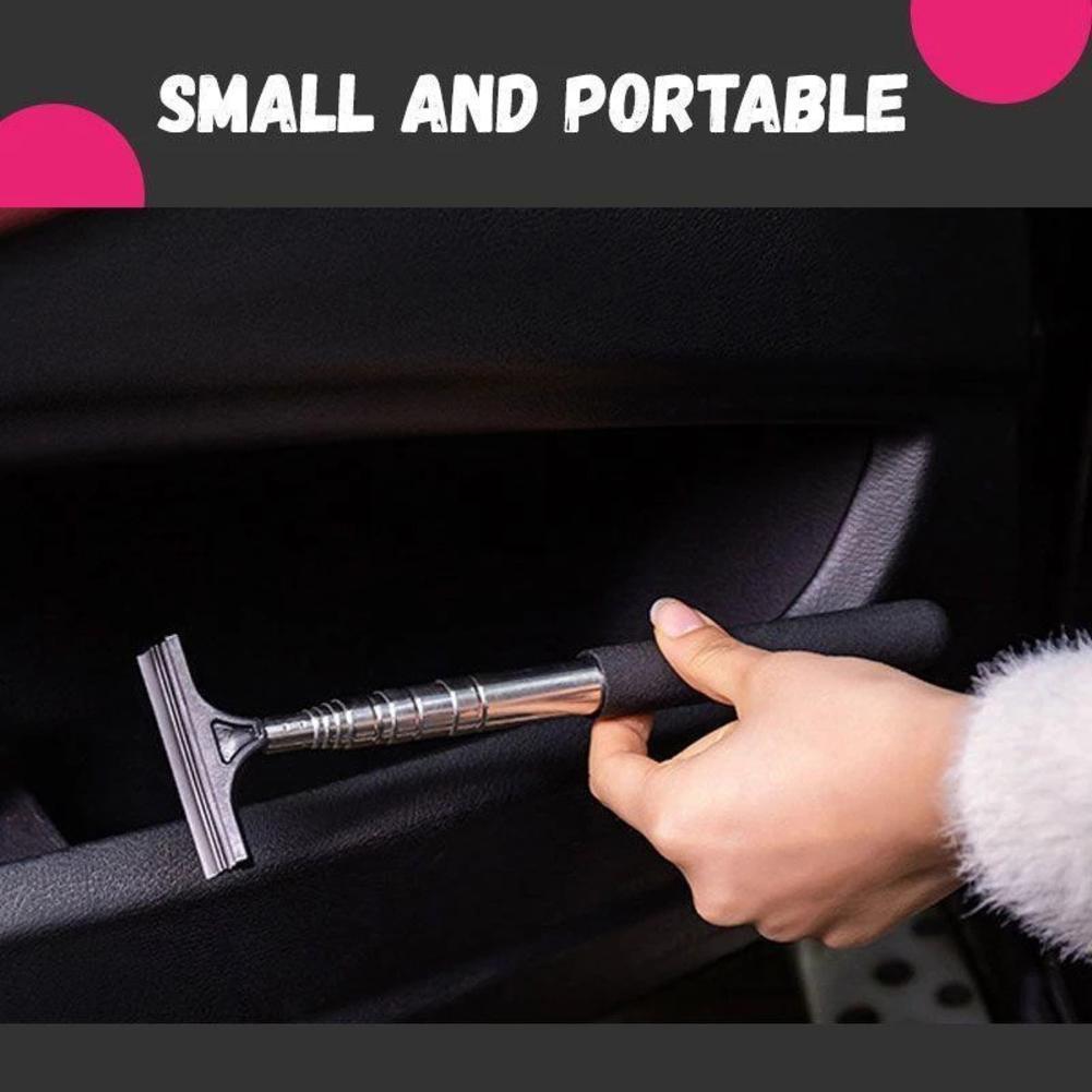 Essuie - glace de rétroviseur de voiture, portable et rétractable, outil de nettoyage pour enlever l'eau de pluie sur le verre du rétroviseur. - Ivory Deals Market