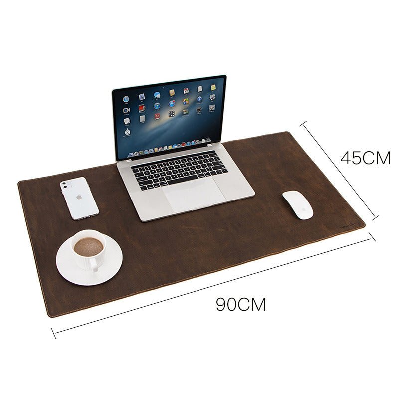 Extra large non - slip ordinateur de bureau bureau en cuir pad - Ivory Deals Market