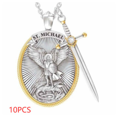 Protection Bouclier Mythologie Occidentale Foi Collier