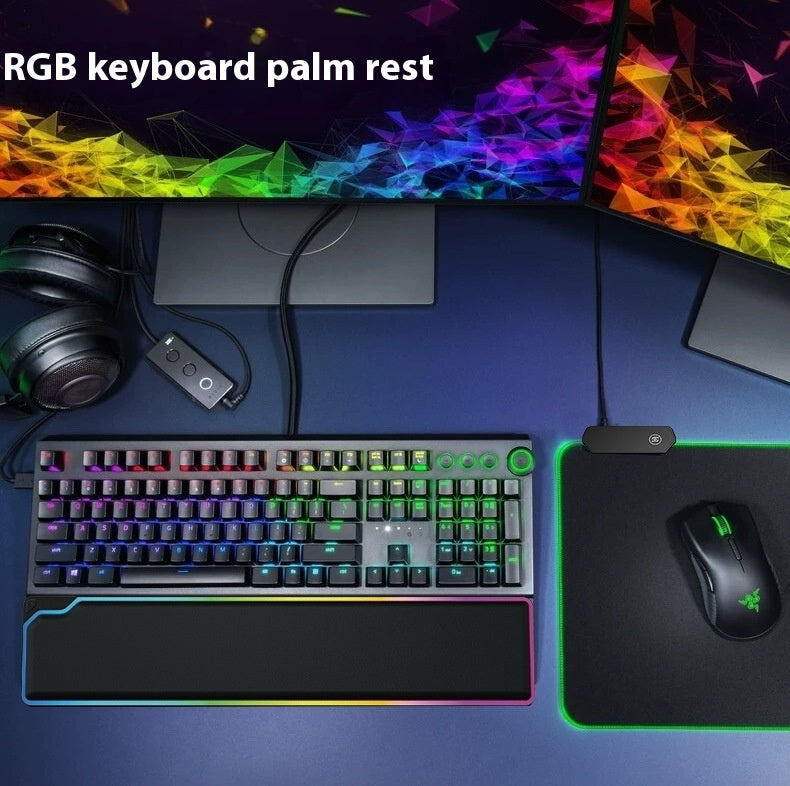 Support pour clavier lumineux à rebond élevé avec prise en charge du clavier RGB