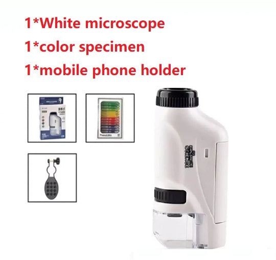 Mini créature de jouet de Microscope portatif optique portatif pour enfants