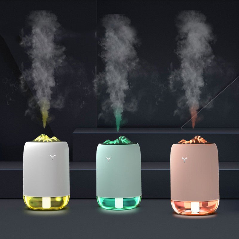 Flamme magique humidificateur maison voiture atomiseur mini diffuseur d’arômes bureau fournitures de bureau à domicile - Ivory Deals Market