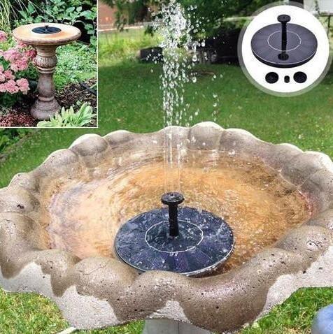 Fontaine flottante miniature pour jardin solaire à mercure. - Ivory Deals Market