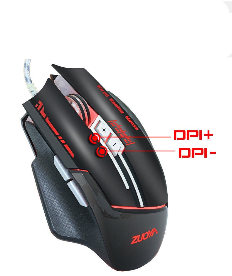 Gaming Gaming Mécanique Filaire Souris - Ivory Deals Market