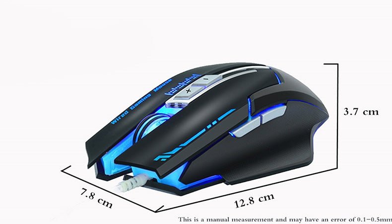 Gaming Gaming Mécanique Filaire Souris - Ivory Deals Market