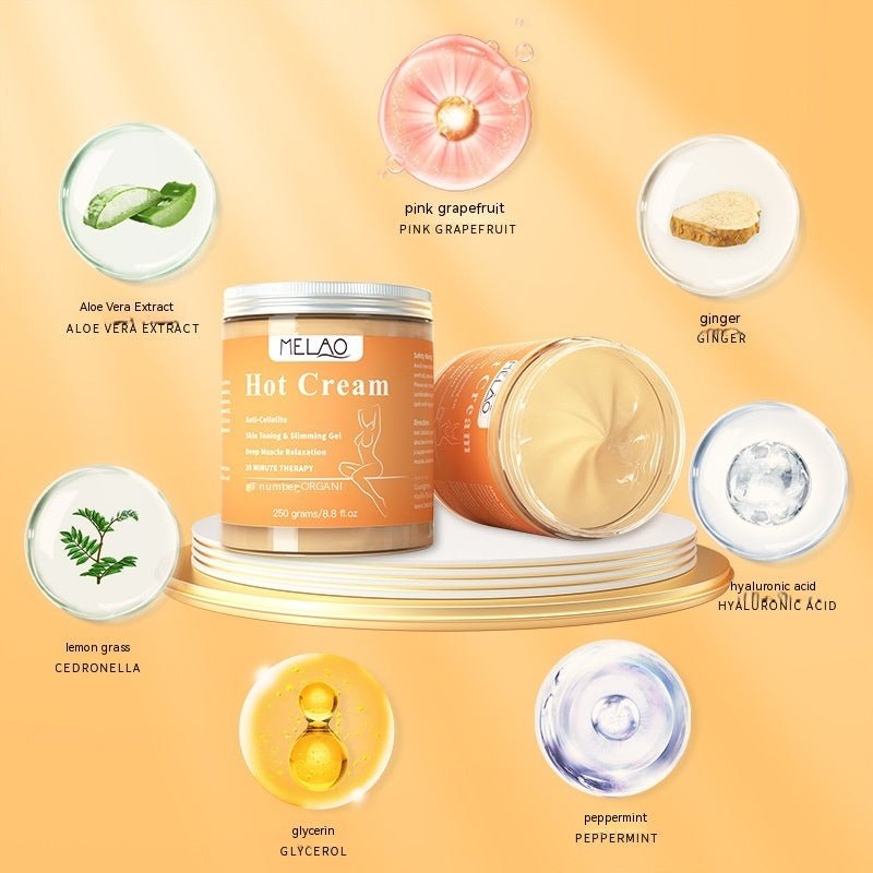 Graisse Brûleur Crème Perte De Poids Crème Anti Cellulite Crème Chaude Masseur Corps Gel Crème Minceur Vente Chaude Massage Anti - Cellulite - Ivory Deals Market