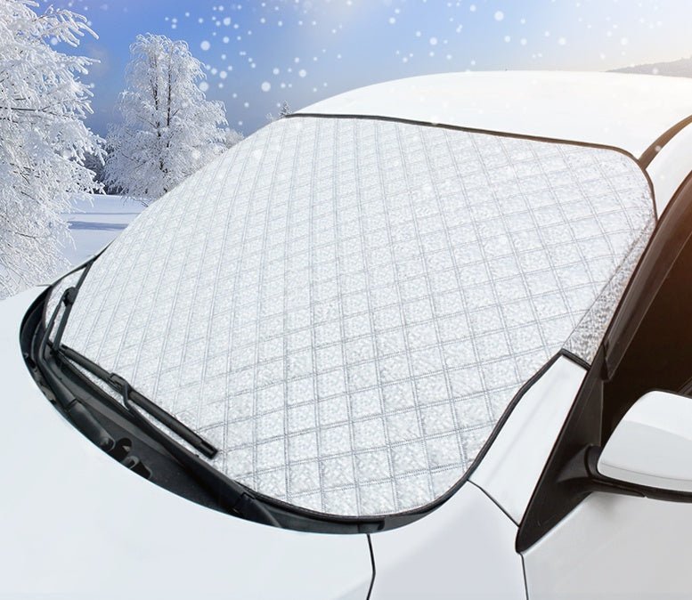 Housse de pare - brise avant pour la neige de voiture, couverture antigel pour l'hiver, protection contre le givre - Ivory Deals Market