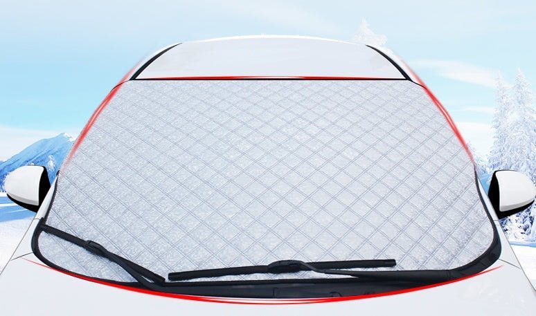 Housse de pare - brise avant pour la neige de voiture, couverture antigel pour l'hiver, protection contre le givre - Ivory Deals Market