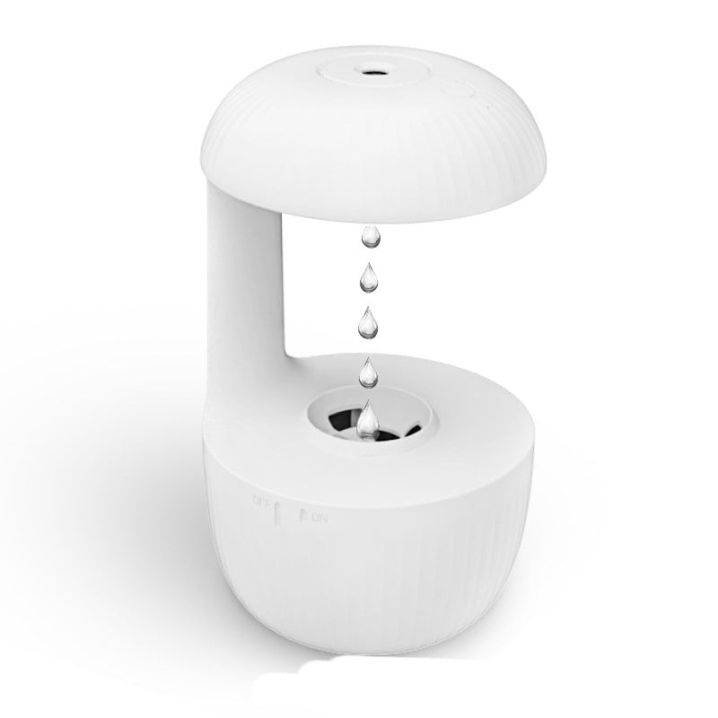 Humidificateur antigravité silencieux, humidificateur à contre - courant avec gouttes d'eau lévitant, créateur de brume rafraîchissante, soulageant la fatigue. - Ivory Deals Market