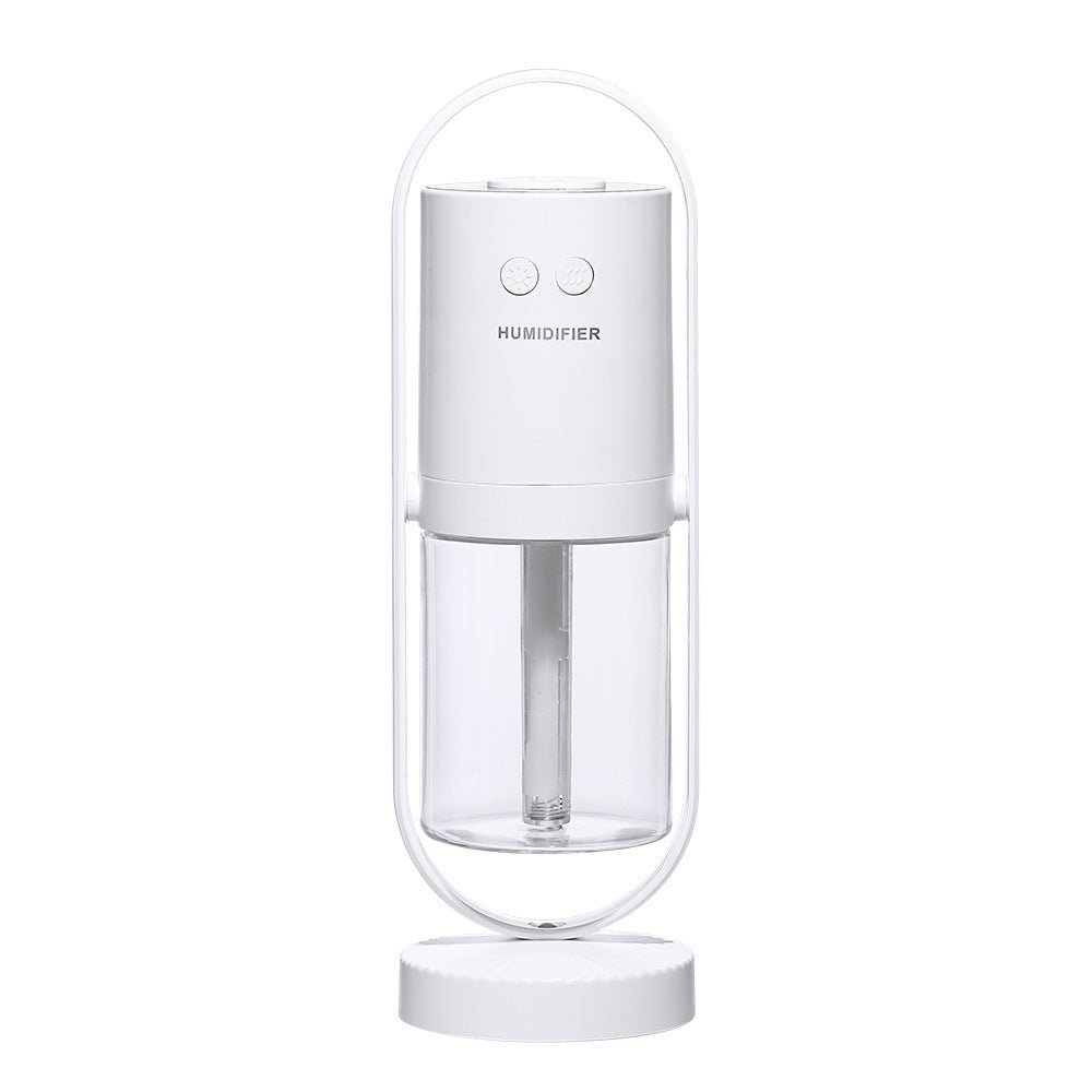 Humidificateur d'air Magic Shadow USB pour la maison avec lumières de projection nocturne, fabricant de brume ultrasonique pour voiture et mini purificateur d'air de bureau - Ivory Deals Market