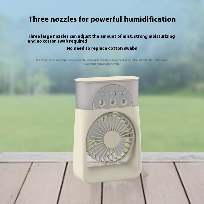 Humidificateur Thermantidote à secouer portable USB refroidisseur d'air réfrigérant de bureau mini à pulvérisation transfrontalier. - Ivory Deals Market