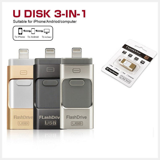 IFlash Lecteur USB pour iPhone, iPad et Android - Ivory Deals Market