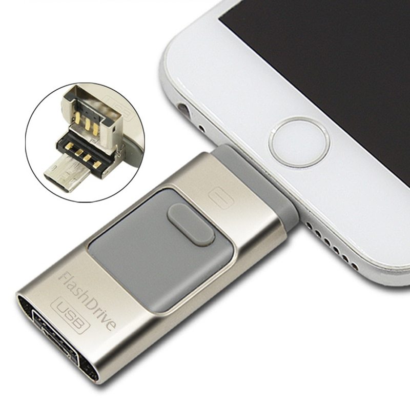 IFlash Lecteur USB pour iPhone, iPad et Android - Ivory Deals Market