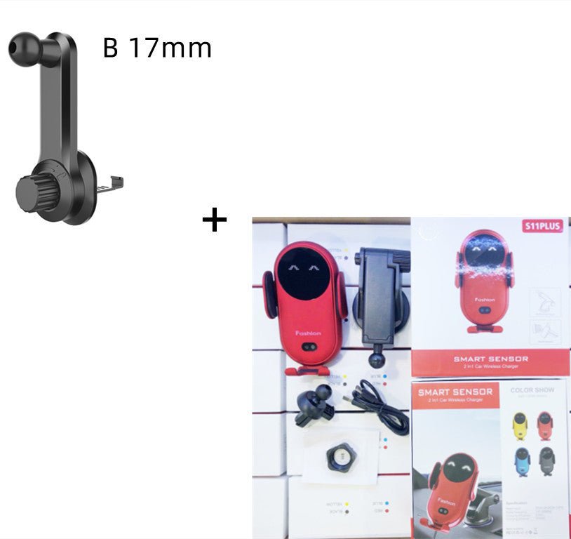 Infrarouge Induction Voiture Sans Fil Chargeur De Voiture Support de Téléphone - Ivory Deals Market