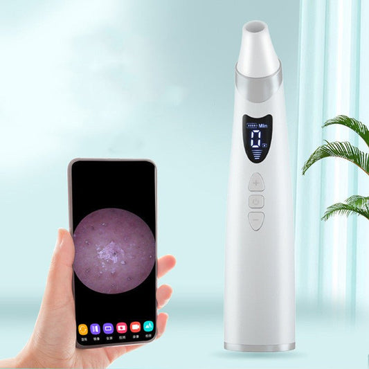 Instrument d’aspiration de points noirs visuel électrique Nettoyage domestique Nettoyeur de pores pour l’équipement de la peau Outil de soins de la peau - Ivory Deals Market