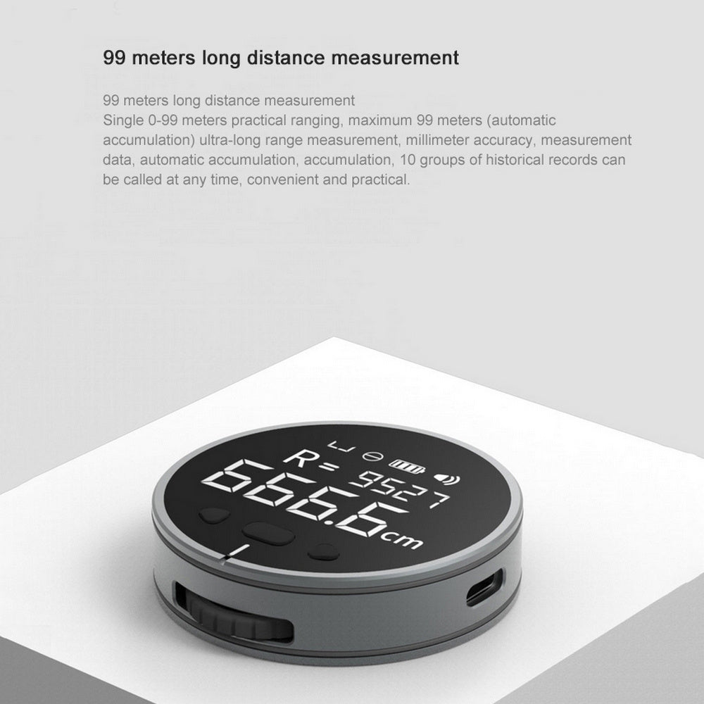 Instrument de mesure de distance Règle électronique de mesure Ruban à mesurer Haute définition Écran LCD numérique Règle de mesure électronique de haute précision - Ivory Deals Market