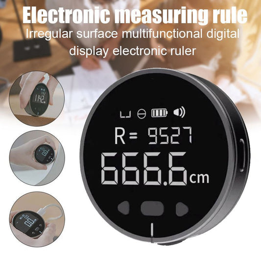 Instrument de mesure de distance Règle électronique de mesure Ruban à mesurer Haute définition Écran LCD numérique Règle de mesure électronique de haute précision - Ivory Deals Market