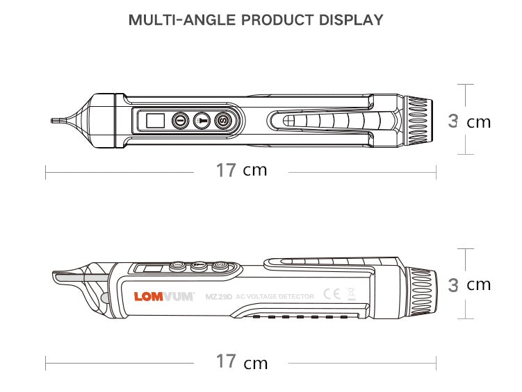 Intelligent checkpoint test crayon multi - fonction ligne de détection à induction stylo - Ivory Deals Market