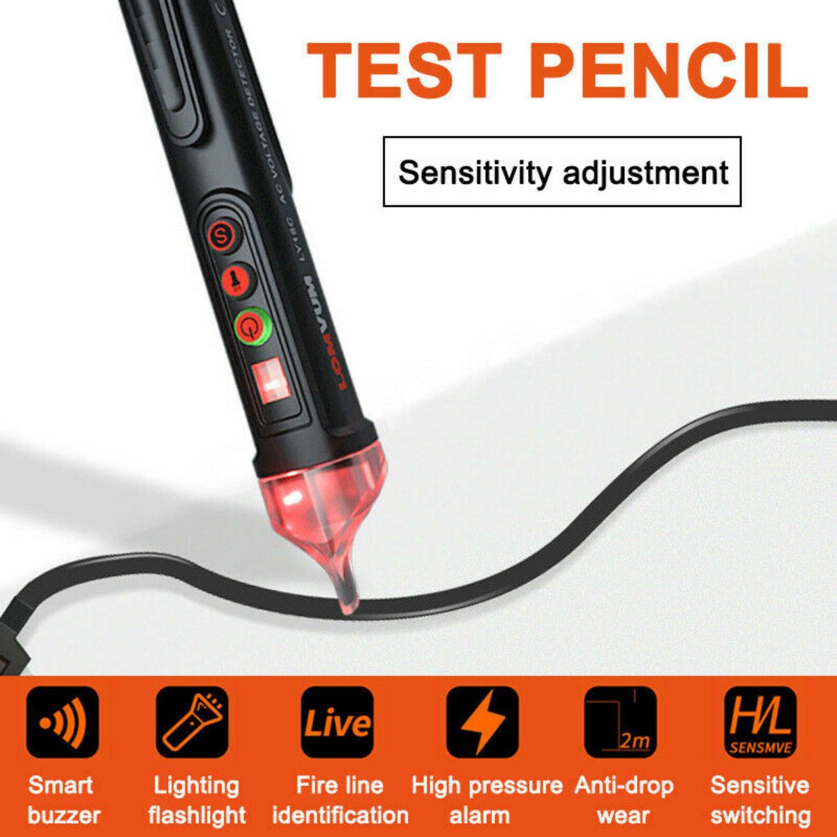 Intelligent checkpoint test crayon multi - fonction ligne de détection à induction stylo - Ivory Deals Market