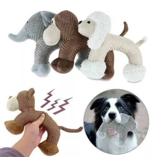 Jouets à mâcher pour chiens de petite et grande taille, résistants aux morsures, jouets canards interactifs pour chiots avec couinement Fournitures pour animaux de compagnie Produits pour animaux - Ivory Deals Market