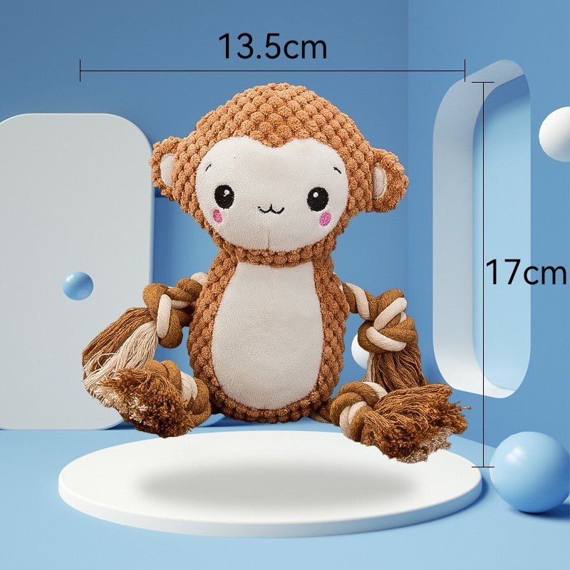 Jouets en peluche pour chiens jouets en peluche assortiment de valeur chiot jouet grinçant jouet grinçant pour chiens moyens grands - Ivory Deals Market