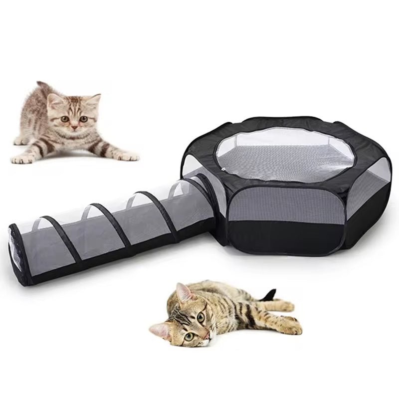 Jouets pliables de tunnel de chat pour produits pour animaux de compagnie - Ivory Deals Market