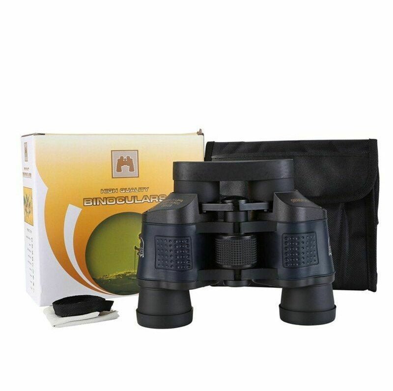 Jumelles 60X60 Télescope Puissant 160000m Haute Définition Pour le Camping la Randonnée Verre Optique Complet Vision Nocturne à Faible Luminosité - Ivory Deals Market