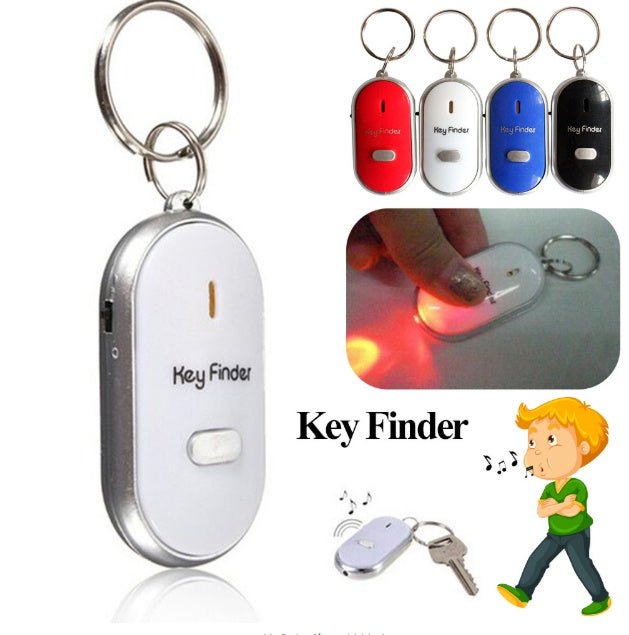 Key Finder Artefact Sifflet Clé Perdu Dispositif anti - Voice Control Key Finder Accessoire - Ivory Deals Market