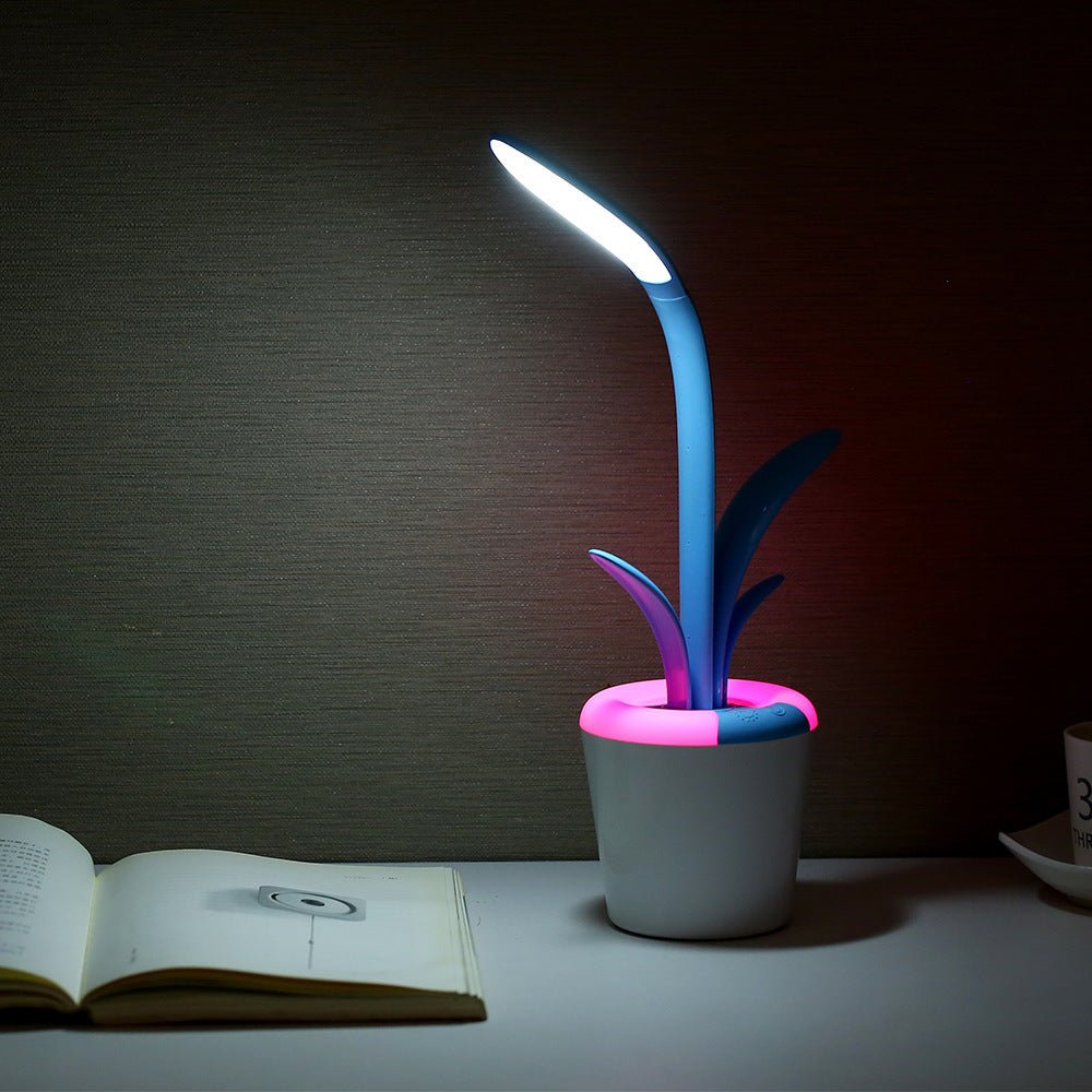 Lampe de bureau LED avec protection des yeux et port USB pour le salon, la chambre à coucher et le bureau - Ivory Deals Market