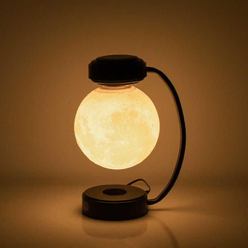 Lampe de lune LED 3D sans fil, lévitant magnétiquement, en rotation, pour l'école, le bureau, la librairie et la décoration à la maison - Ivory Deals Market