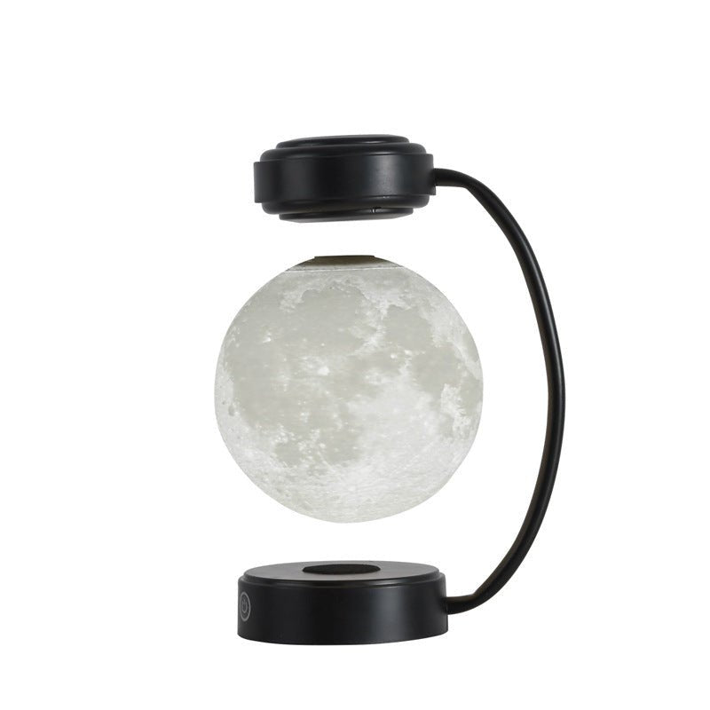 Lampe de lune LED 3D sans fil, lévitant magnétiquement, en rotation, pour l'école, le bureau, la librairie et la décoration à la maison - Ivory Deals Market