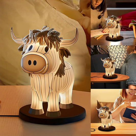 Lampe de nuit vache amusante pour la maison - Ivory Deals Market