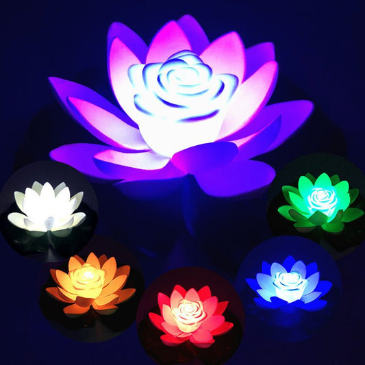 Lampe LED lotus - Ivory Deals Market