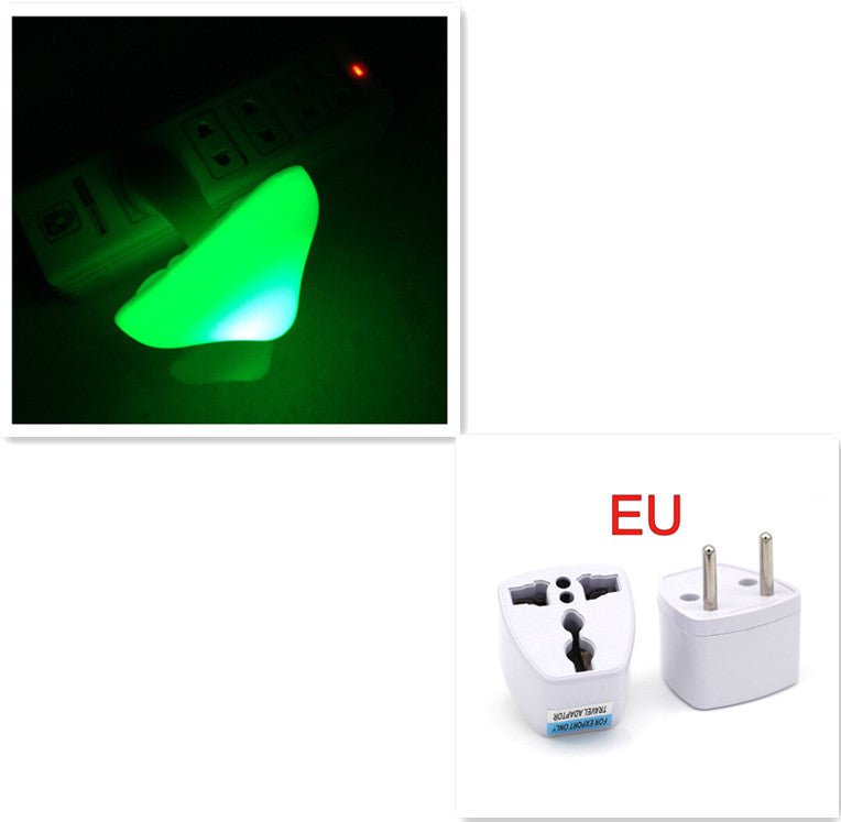 LED Lumière de Nuit Champignon Prise Murale Lampe UE US Plug Blanc Chaud Capteur Chambre Lumière Décoration de La Maison - Ivory Deals Market