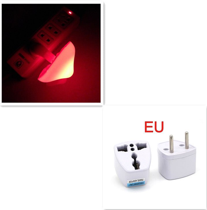 LED Lumière de Nuit Champignon Prise Murale Lampe UE US Plug Blanc Chaud Capteur Chambre Lumière Décoration de La Maison - Ivory Deals Market