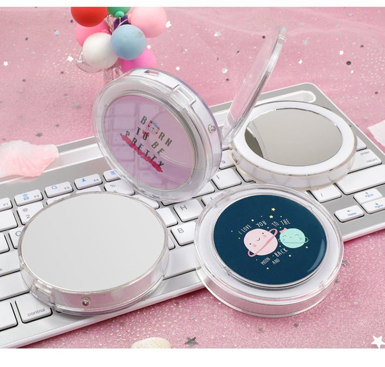 LED Mini Miroir de Maquillage - Ivory Deals Market