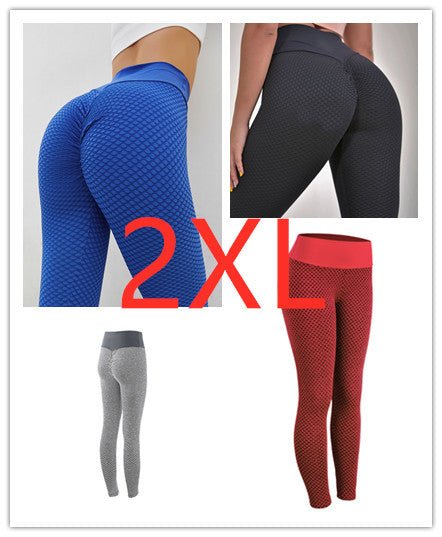 Leggings à carreaux, pantalons de yoga pour femmes, taille haute sans couture, respirants pour la salle de sport. - Ivory Deals Market